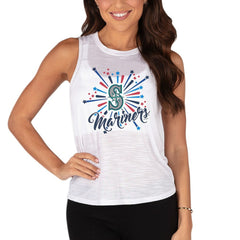 Seattle Mariners Concepts Sport Women's Infuse Tank Top - White - MLB Online