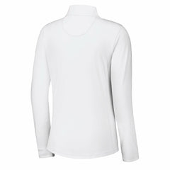 Detroit Lions Women's Sport Playa Vista IslandZone Quarter-Zip Jacket White