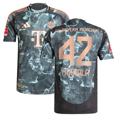 Jamal Musiala Bayern Munich 2024/25 Away Player Jersey Black - Adidas