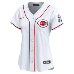 Cincinnati Reds Nike Women's Home Limited Jersey - White - Nike on Sale