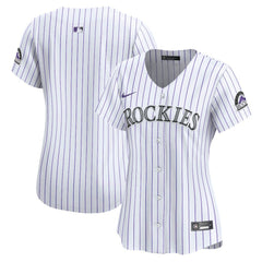 Colorado Rockies Nike Women's Home Limited Jersey - White - Nike Sale