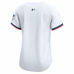 Miami Marlins Nike Women's Home Limited Jersey - White - Nike on Sale