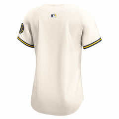Milwaukee Brewers Nike Women's Home Limited Jersey - Cream - Nike Sale