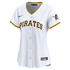 Pittsburgh Pirates Nike Women's Home Limited Jersey - White - Nike Discount