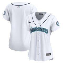 Seattle Mariners Nike Women's Home Limited Jersey - White - Nike Online