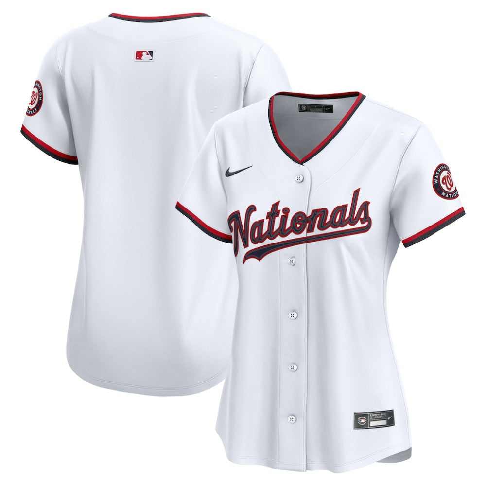 Washington Nationals Nike Women's Home Limited Jersey - White - Nike Sale