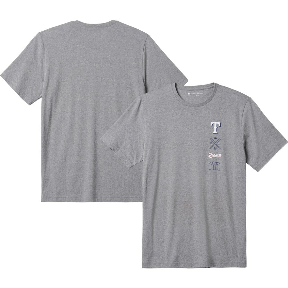 Texas Rangers TravisMathew Sunset Slam T-Shirt - Gray - MLB Online