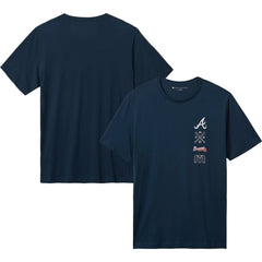 Atlanta Braves TravisMathew Sunset Slam T-Shirt - Navy - MLB Sale