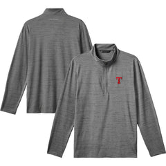 Texas Rangers TravisMathew The Heater Quarter-Zip Pullover Top - Gray - MLB Sale