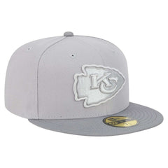 Kansas City Chiefs New Era Iron Cloud 59FIFTY Fitted Hat Gray/Graphite