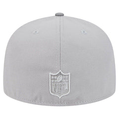 Kansas City Chiefs New Era Iron Cloud 59FIFTY Fitted Hat Gray/Graphite