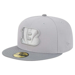 Cincinnati Bengals New Era Iron Cloud 59FIFTY Fitted Hat Gray/Graphite