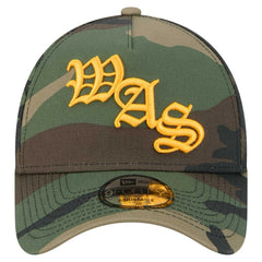 Washington Commanders New Era Mystic Camo A-Frame 9FORTY Adjustable Hat Camo