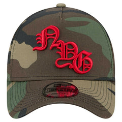 New York Giants New Era Mystic Camo A-Frame 9FORTY Adjustable Hat Camo