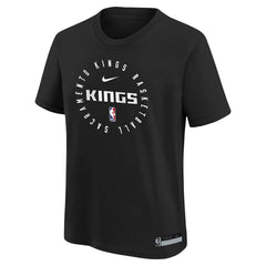 Sacramento Kings Youth Practice Legend T-Shirt Black | Nike US