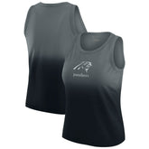 Carolina Panthers WEAR by Erin Andrews x Gracie Hunt Women's Ombre Tank Top Black