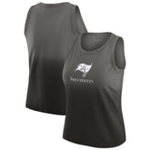Tampa Bay Buccaneers WEAR by Erin Andrews x Gracie Hunt Women's Ombre Tank Top Pewter