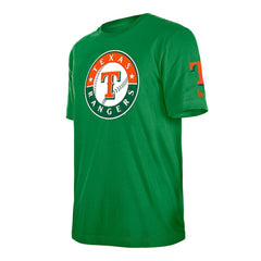 Texas Rangers New Era St. Patrick's Day Shamrock Fill T-Shirt - Kelly Green - New Era Sale