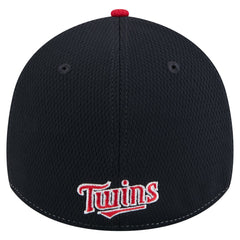 Minnesota Twins New Era 2025 MLB Clubhouse 39THIRTY Flex Hat - Navy/Red - New Era Discount