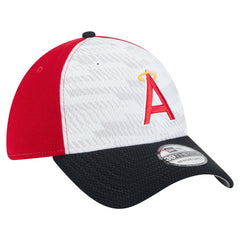 Los Angeles Angels New Era 2025 MLB Clubhouse 39THIRTY Flex Hat - Red/Navy - New Era Online