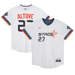 Jose Altuve Houston Astros Nike Preschool 2025 City Connect Limited Player Jersey - White - Nike Discount