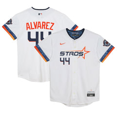 Yordan Alvarez Houston Astros Nike Preschool 2025 City Connect Limited Player Jersey - White - Nike Lifestyle