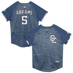 CJ Abrams Washington Nationals Nike Preschool City Connect 2025 Limited Player Jersey - Blue - Nike Sale
