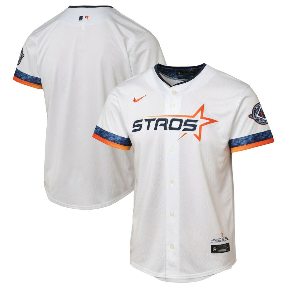 Houston Astros Nike Youth 2025 City Connect Limited Jersey - White - Nike Sale