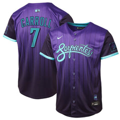 Corbin Carroll Arizona Diamondbacks Nike Youth 2025 City Connect Limited Player Jersey - Purple - Nike Discount