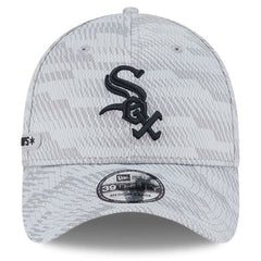 Chicago White Sox New Era 2025 MLB Clubhouse 39THIRTY Flex Hat - Gray - New Era Discount