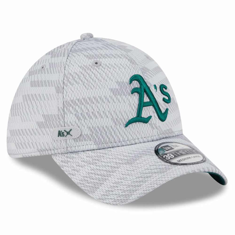 Athletics New Era 2025 MLB Clubhouse 39THIRTY Flex Hat - Gray - New Era Discount