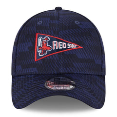 Boston Red Sox New Era 2025 MLB Clubhouse 39THIRTY Flex Hat - Navy - New Era Online