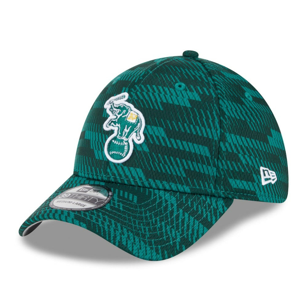 Athletics New Era 2025 MLB Clubhouse 39THIRTY Flex Hat - Green - New Era Online
