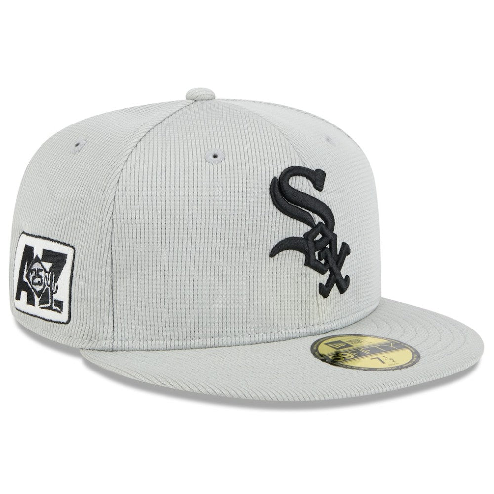 Chicago White Sox New Era 2025 Spring Training 59FIFTY Fitted Hat - Gray - New Era Online