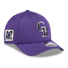 Colorado Rockies New Era 2025 Spring Training 9FORTY Adjustable Hat - Purple - New Era Online