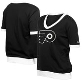 Philadelphia Flyers New Era Women's Game Day Rhinestuds T-Shirt - Black - NHL 201889158