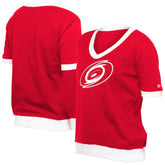 Carolina Hurricanes New Era Women's Game Day Rhinestuds T-Shirt - Red - NHL 201889175