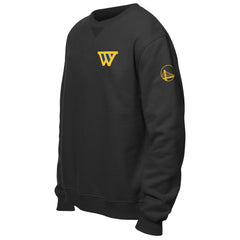 Golden State Warriors "W" Statement Pullover Sweatshirt for sale Black | New Era outlet