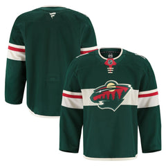 Minnesota Wild Fanatics Home Authentic Pro Jersey - Green - NHL 201897972