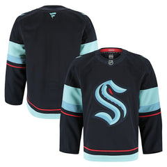 Seattle Kraken Fanatics Home Authentic Pro Jersey - Deep Sea Blue - NHL 201897983