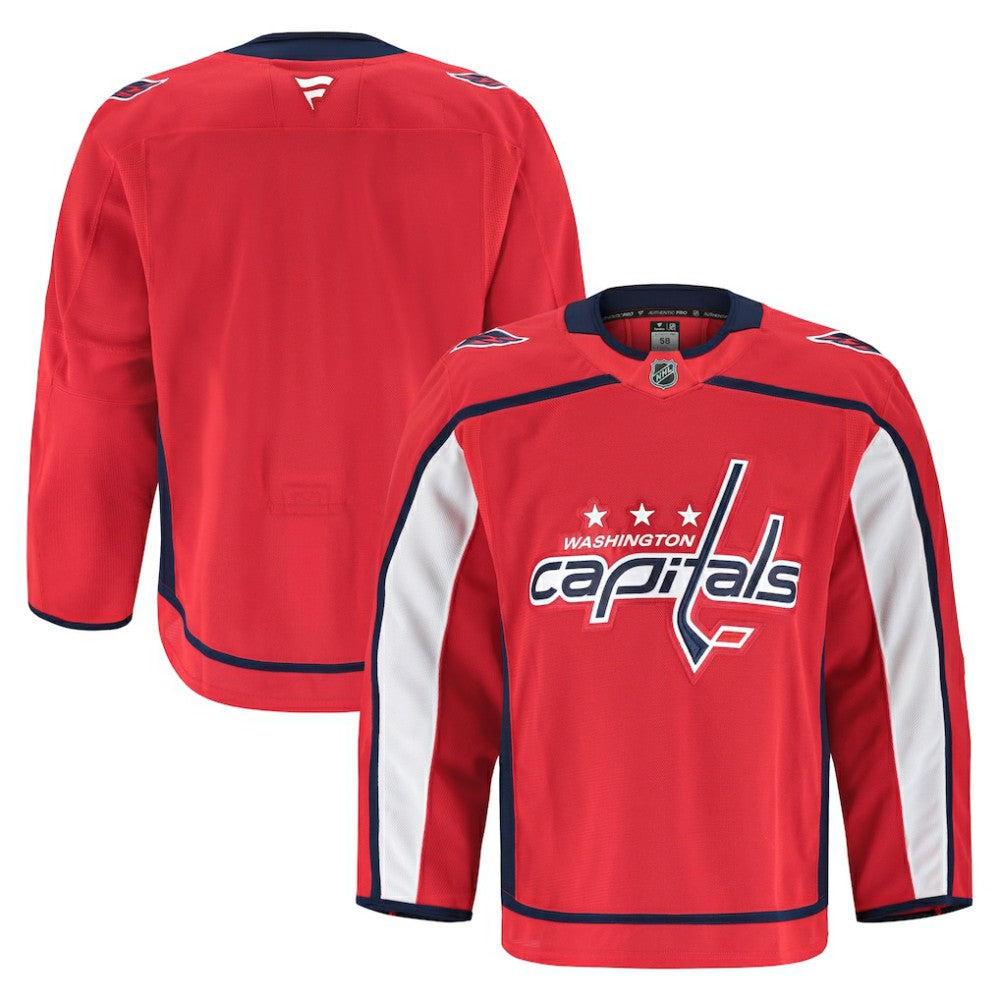 Washington Capitals Fanatics Home Authentic Pro Jersey - Red - NHL 201897989