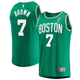 Jaylen Brown Boston Celtics 2024 NBA Finals Champions Fast Break Replica Player Jersey Kelly Green Icon Edition | Fanatics discount