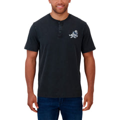 Fanatics Dallas Cowboys Darius Rucker Collection Washed Henley T-Shirt Black