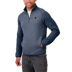 Fanatics Dallas Cowboys Darius Rucker Collection Tonal Quarter-Zip Jacket Navy