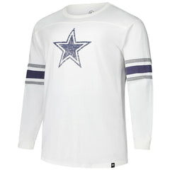 47 brand Dallas Cowboys '47 Big & Tall Premier Brex Long Sleeve T-Shirt White
