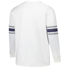 47 brand Dallas Cowboys '47 Big & Tall Premier Brex Long Sleeve T-Shirt White