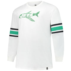 47 brand New York Jets '47 Big & Tall Premier Brex Long Sleeve T-Shirt White