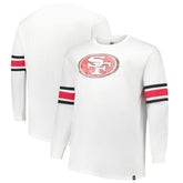 47 brand San Francisco 49ers '47 Big & Tall Premier Brex Long Sleeve T-Shirt White