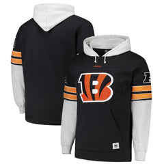 47 brand Cincinnati Bengals '47 Big & Tall Lacer Pullover Hoodie Black