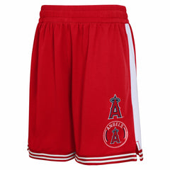 Los Angeles Angels Youth Infielder Shorts - Red - MLB Lifestyle